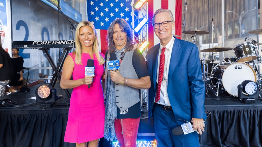 Foreigner performs at Fox & Friends All-American Concert Series