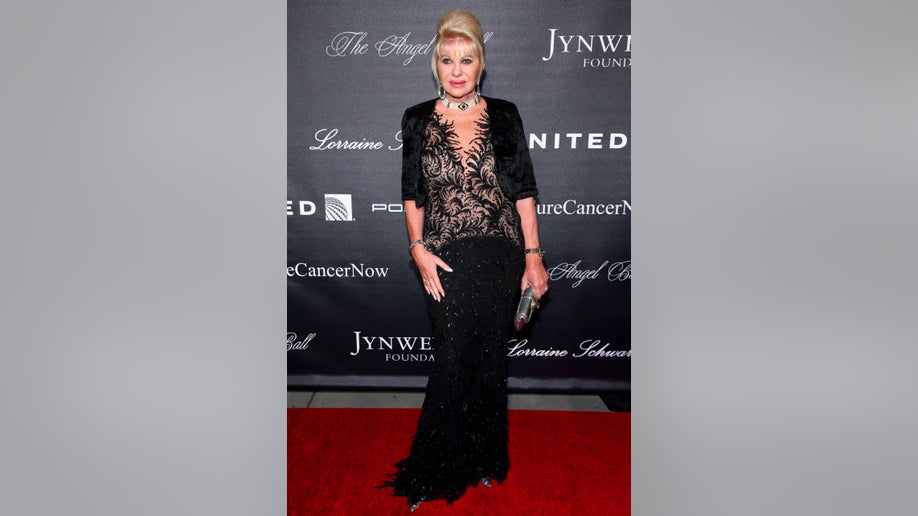 Ivana Trump at Gabrielle's Angel Foundation For Cancer Research Angel Ball 2015