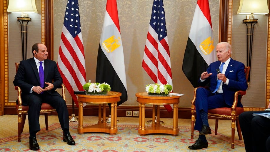 Biden with Egypt President el-Sissi