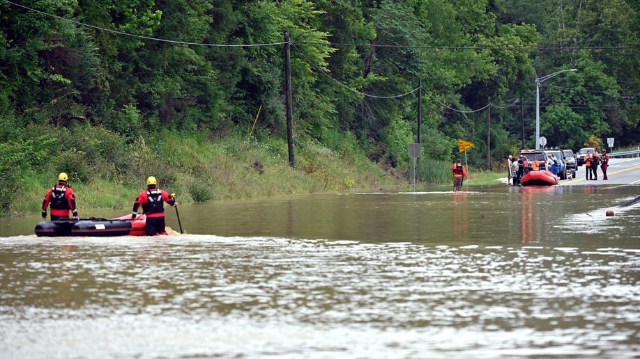 Water rescue in Kentucky