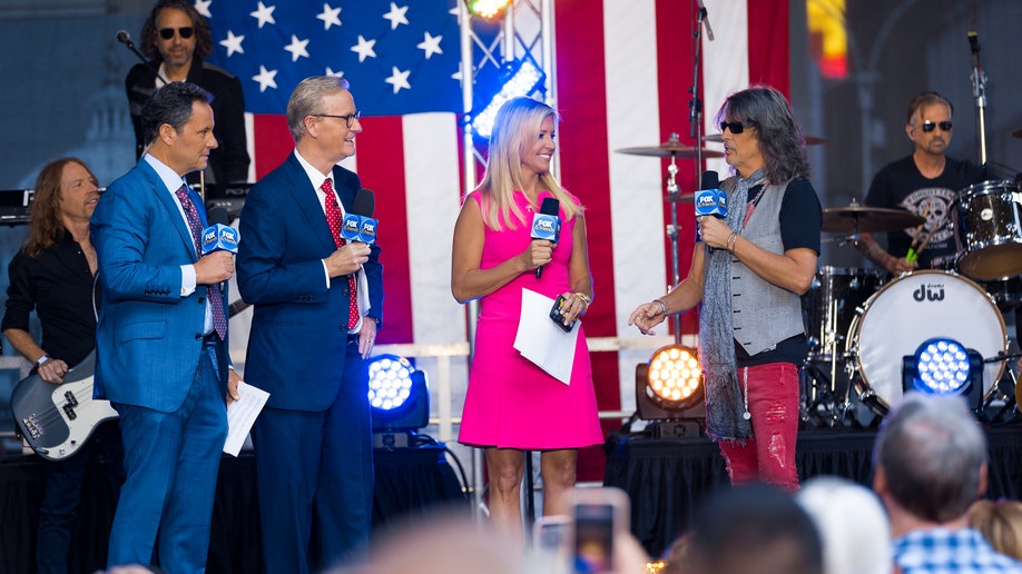 Foreigner performs at Fox & Friends All-American Concert Series