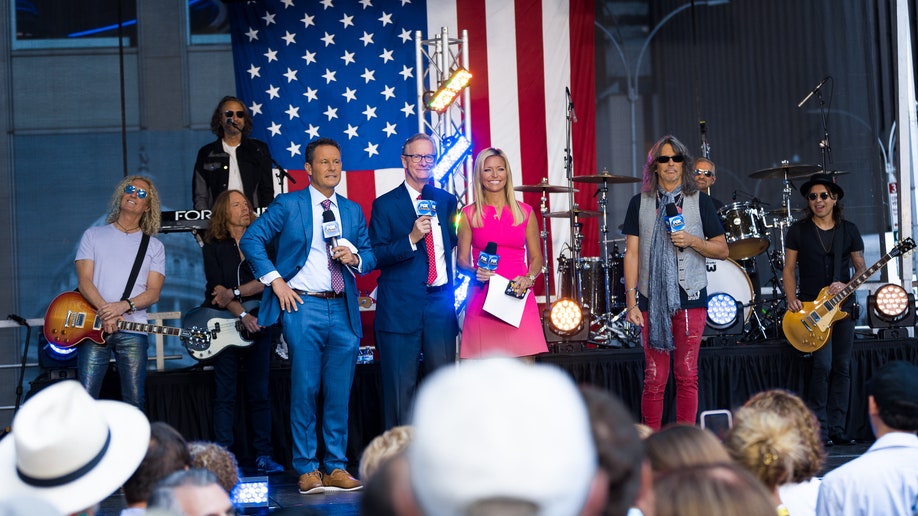 Foreigner performs at Fox & Friends All-American Concert Series