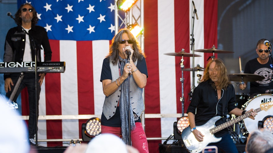 Foreigner performs at Fox & Friends All-American Concert Series