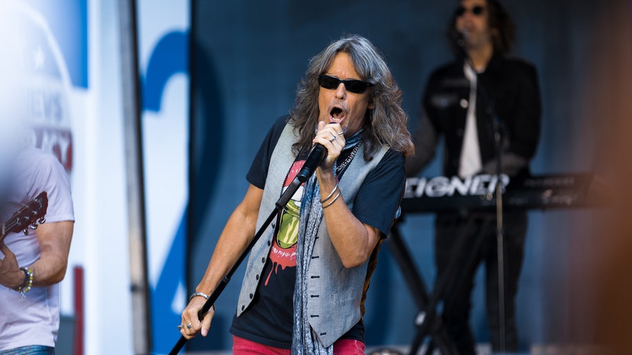 Foreigner performs at Fox & Friends All-American Concert Series