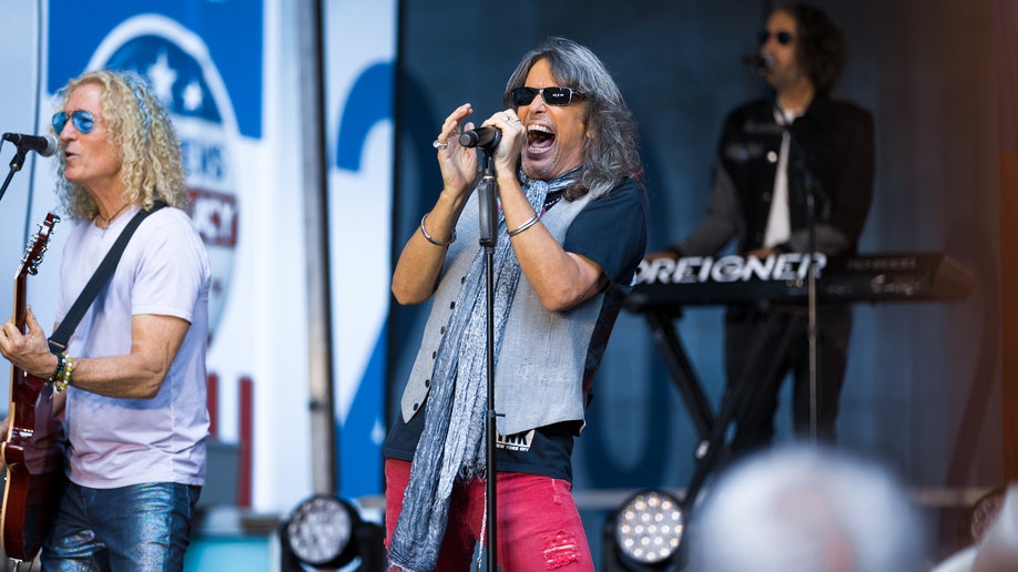 Foreigner performs at Fox & Friends All-American Concert Series