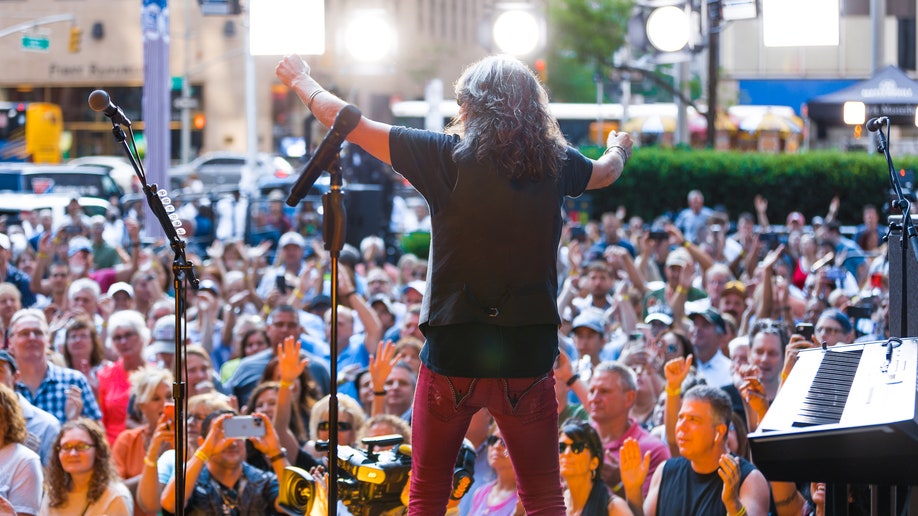 Foreigner performs at Fox & Friends All-American Concert Series