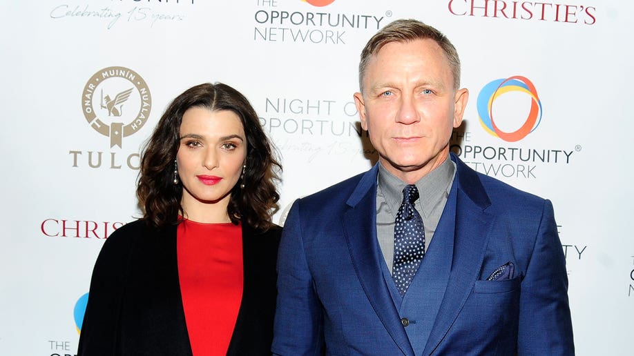 Daniel Craig and Rachel Weisz at the Annual Night of Opportunity Gala in 2018.