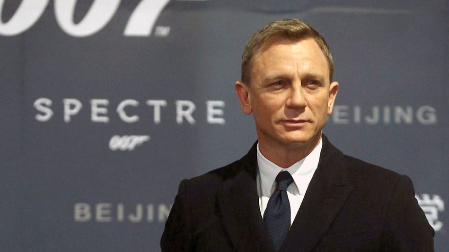 Daniel Craig at the 2015 "Spectre" Beijing premiere. 