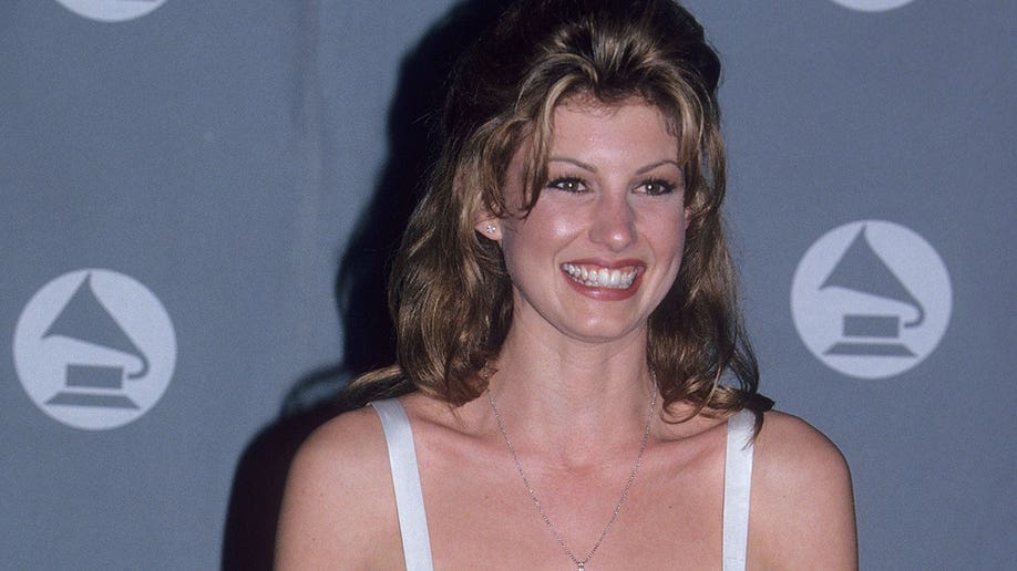 Young Faith Hill at the Grammys