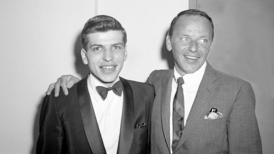 Michael Francis Sinatra and Natalie Ogelsby Skalla’s father with his father, Frank Sinatra.