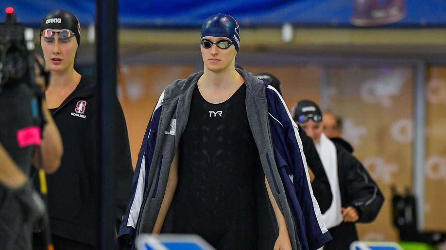 Lia Thomas enters the NCAA Swimming and Diving Championships