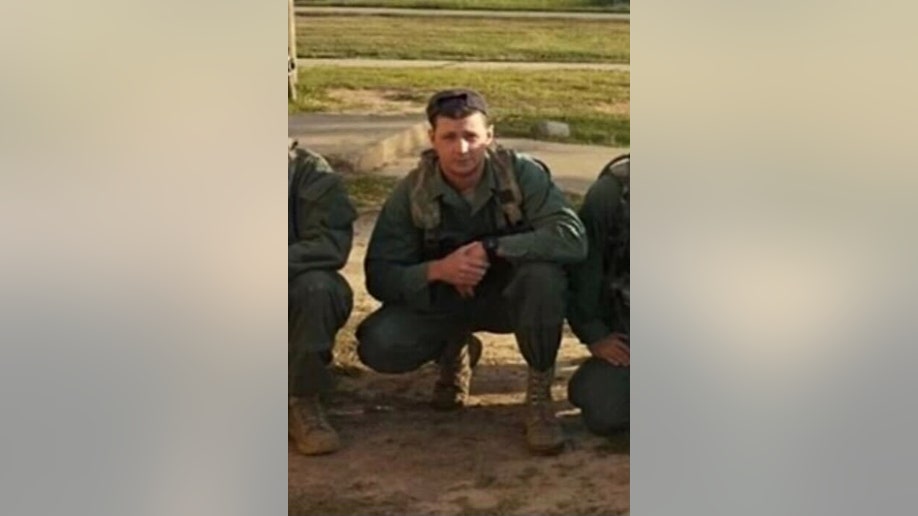 Army photo of Danny Golden, now a Chicago police officer