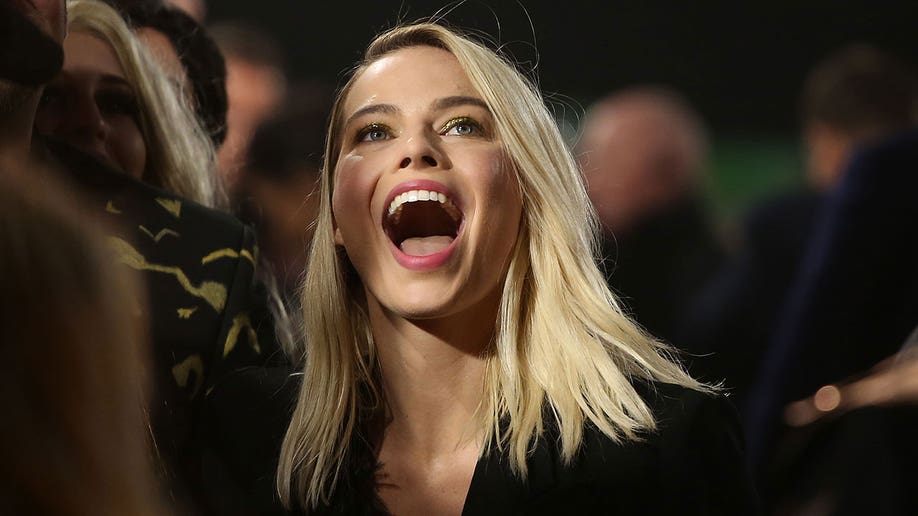 Margot Robbie at premiere