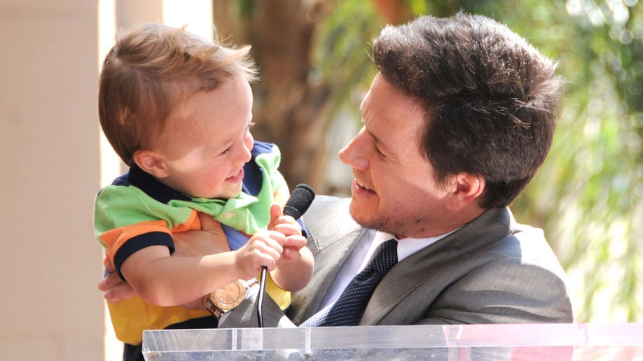 Mark Wahlberg and his son Brendan Joseph Wahlberg