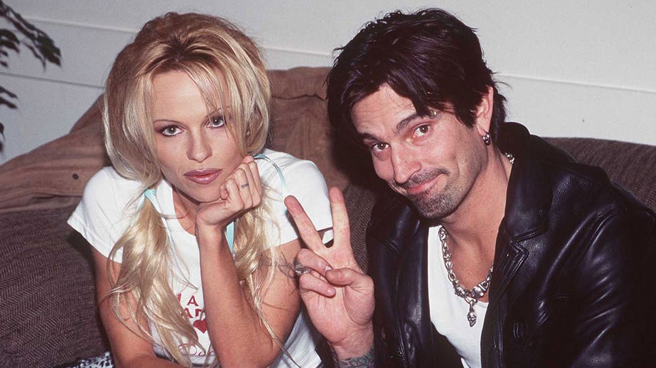 Pamela Anderson Tommy Lee in 1997
