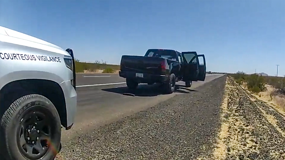 Traffic stop drug bust in Roll Arizona