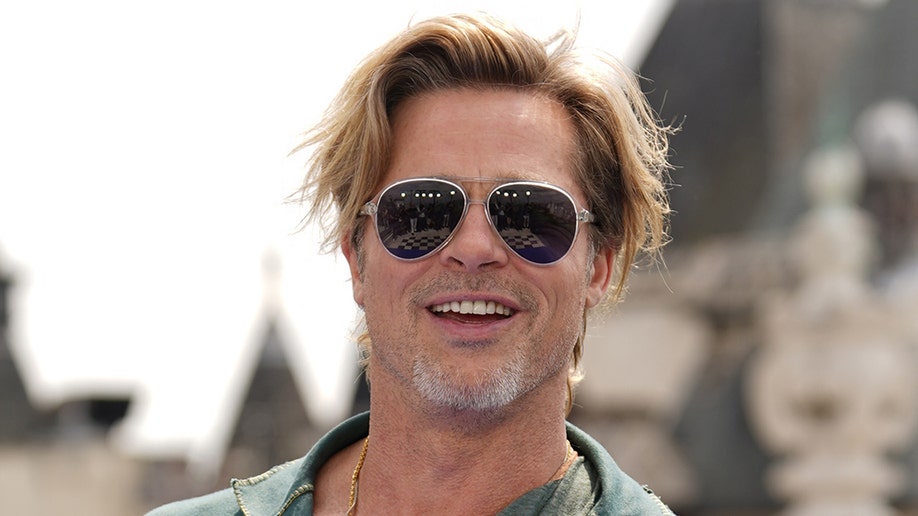 Brad Pitt at 'Bullet Train' premiere in London