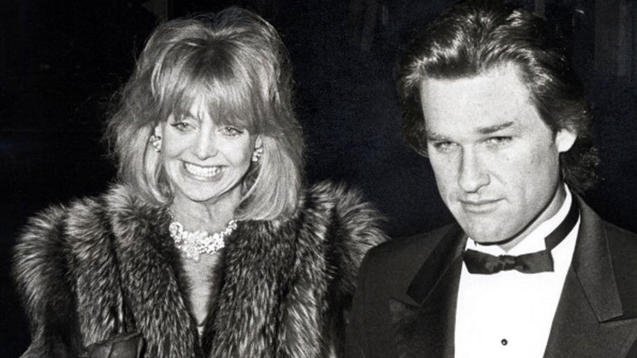 Goldie Hawn and Kurt Russell together in 1984