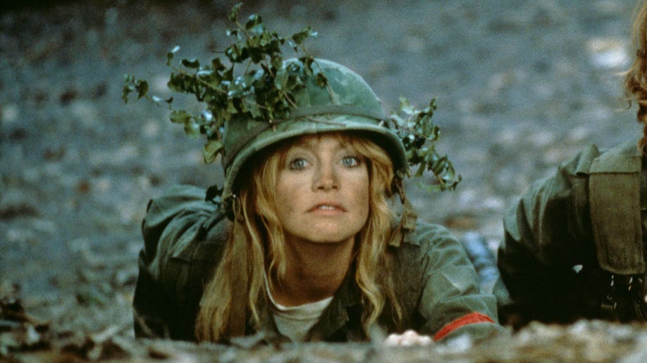  Goldie Hawn in her movie "Private Benjamin"