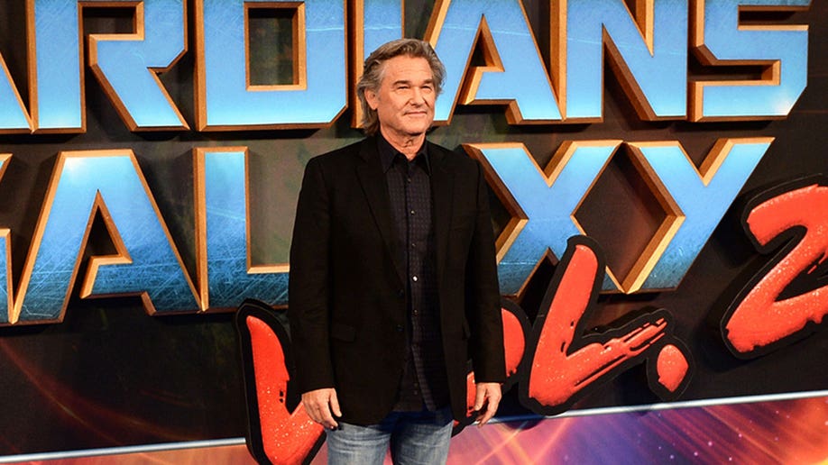 Kurt Russell at the Guardians of the Galaxy premiere