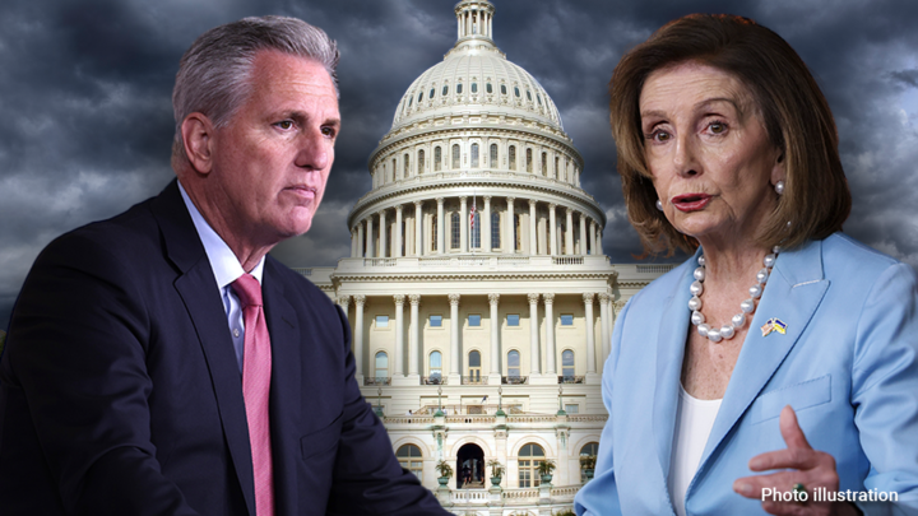 House Minority Leader Kevin McCarthy and House Speaker Nancy Pelosi