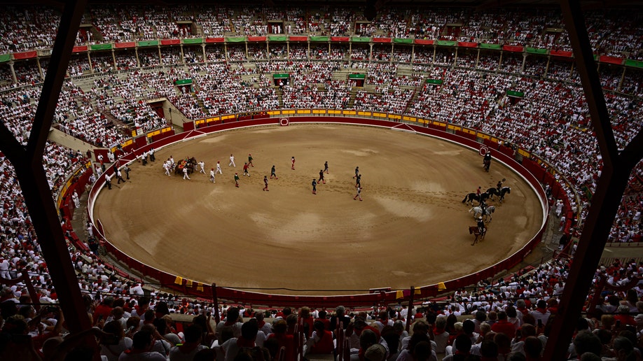 Bull ring at San Fermin