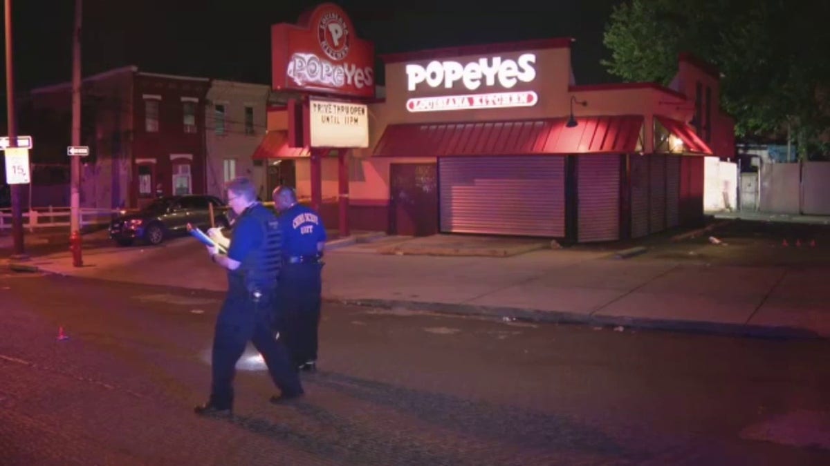 Triple shooting outside Popeyes in Philly