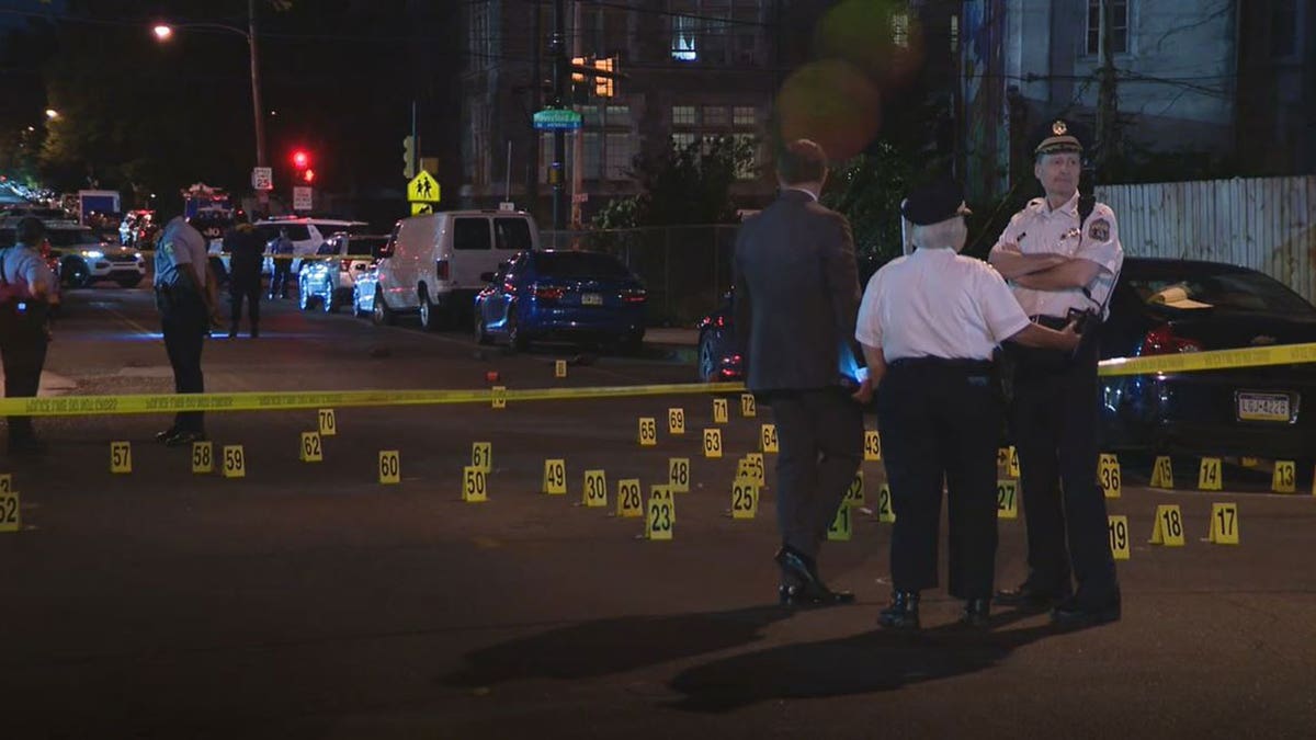 Five injured Philly shooting