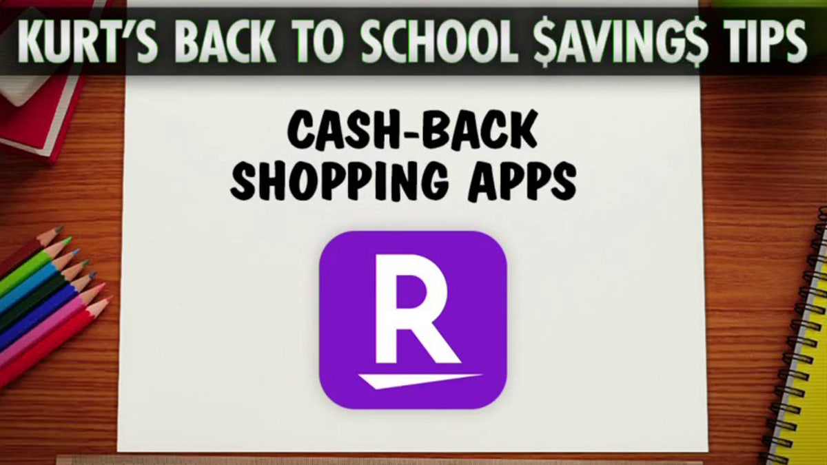 Rakuten cash back app graphic