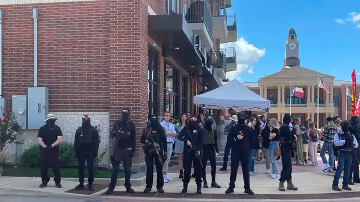 Antifa in Roanoke, Texas