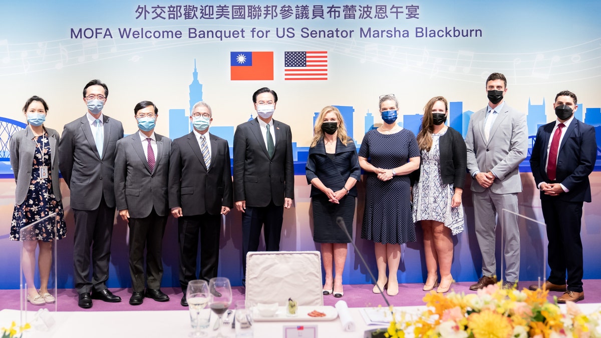 Sen. Blackburn delivered remarks at Taiwan's Ministry of Foreign Affairs (MOFA) Institute of Diplomacy and International Affairs (IDIA)