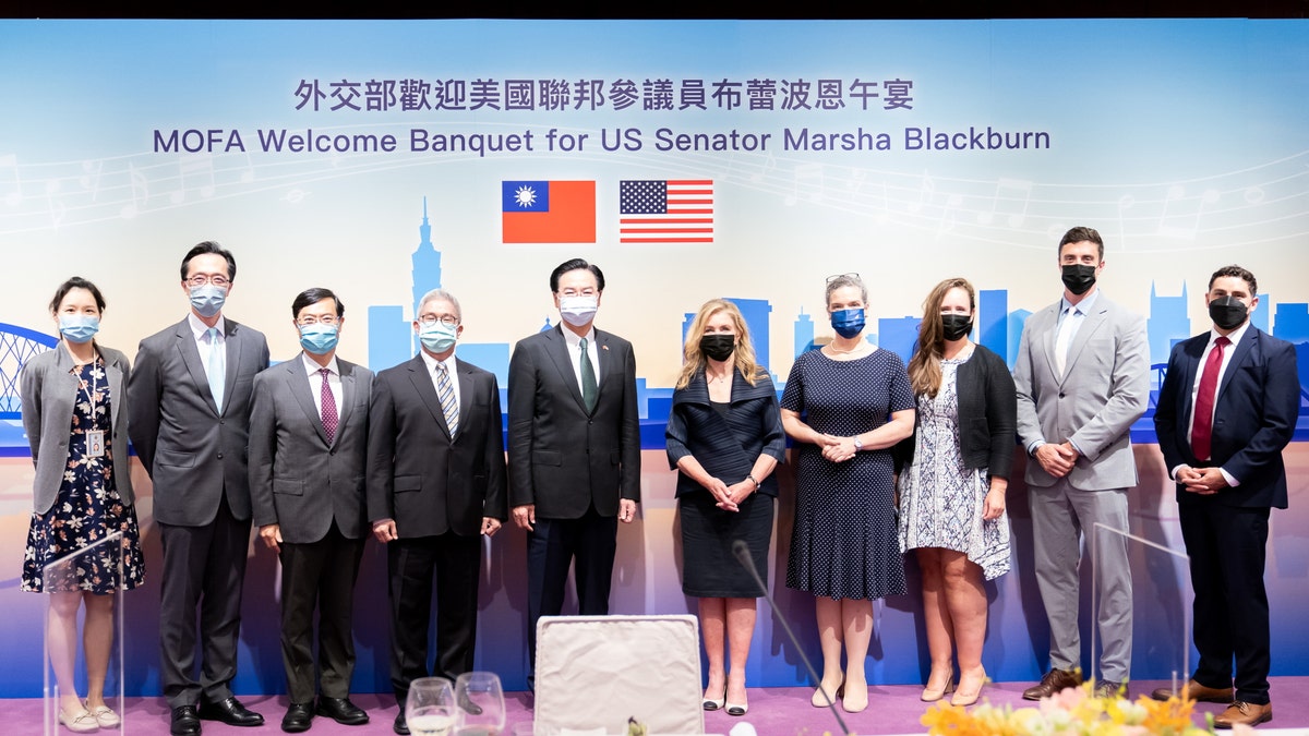 Sen. Blackburn delivered remarks at Taiwan's Ministry of Foreign Affairs (MOFA) Institute of Diplomacy and International Affairs (IDIA)