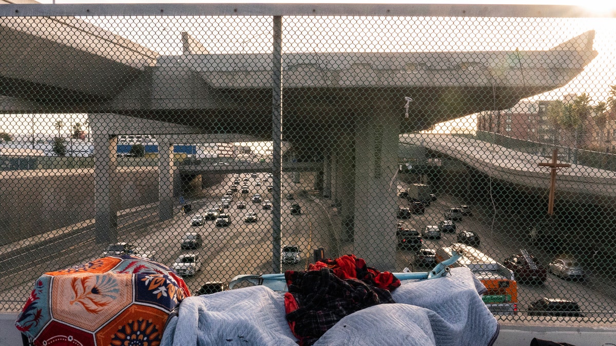 LA homeless encampment