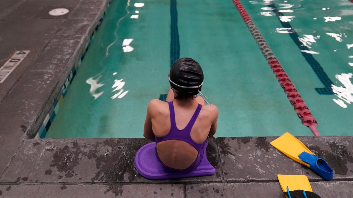 Transgender swimmer