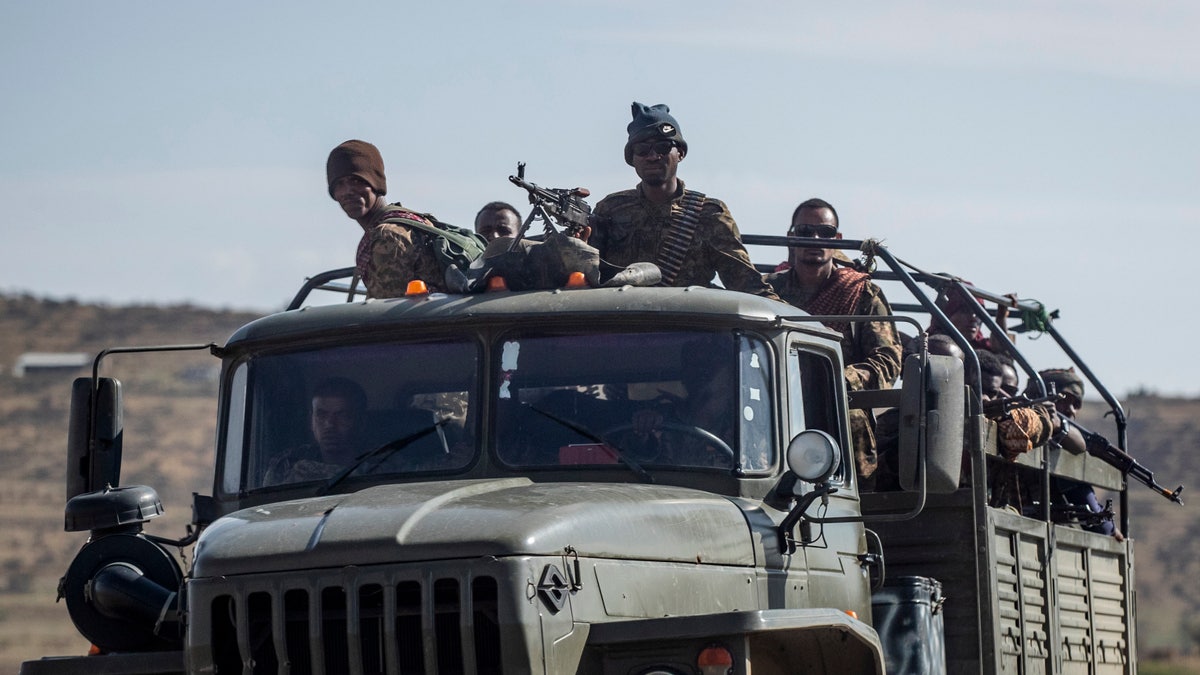 Ethiopian government soldiers