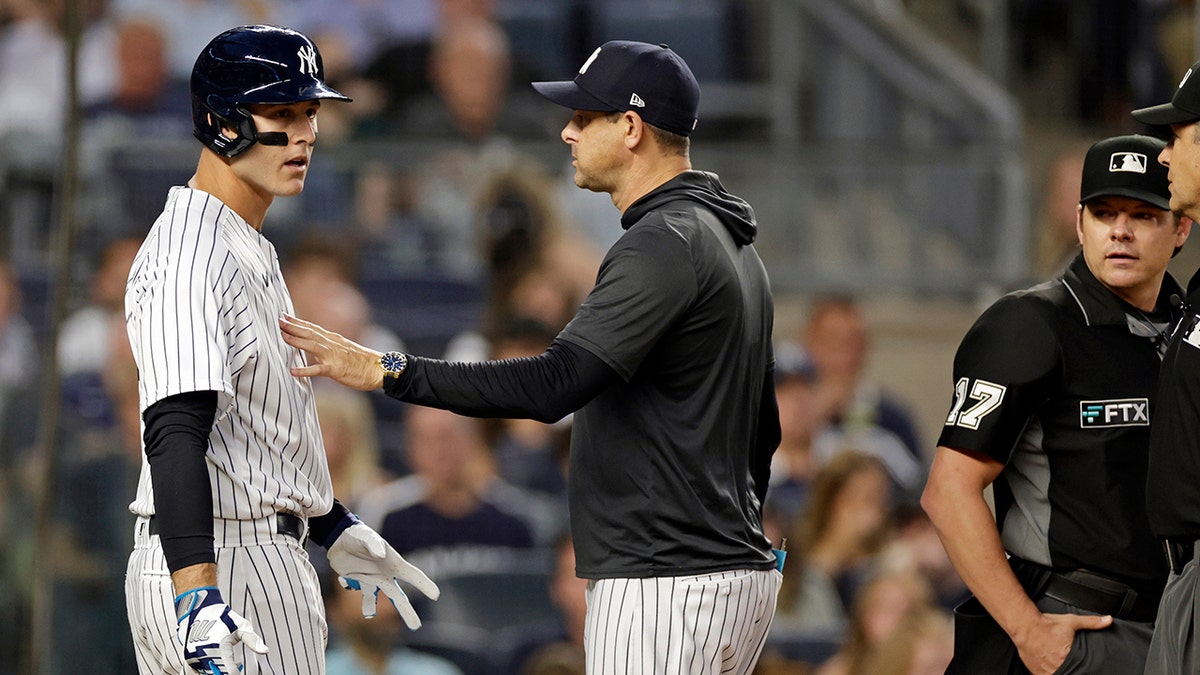 Yankees manager could get rival's help with fine for tantrum with umpire 