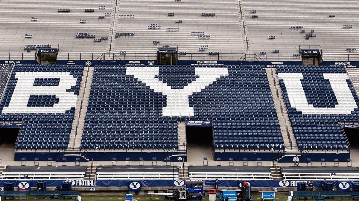 BYU bleachers