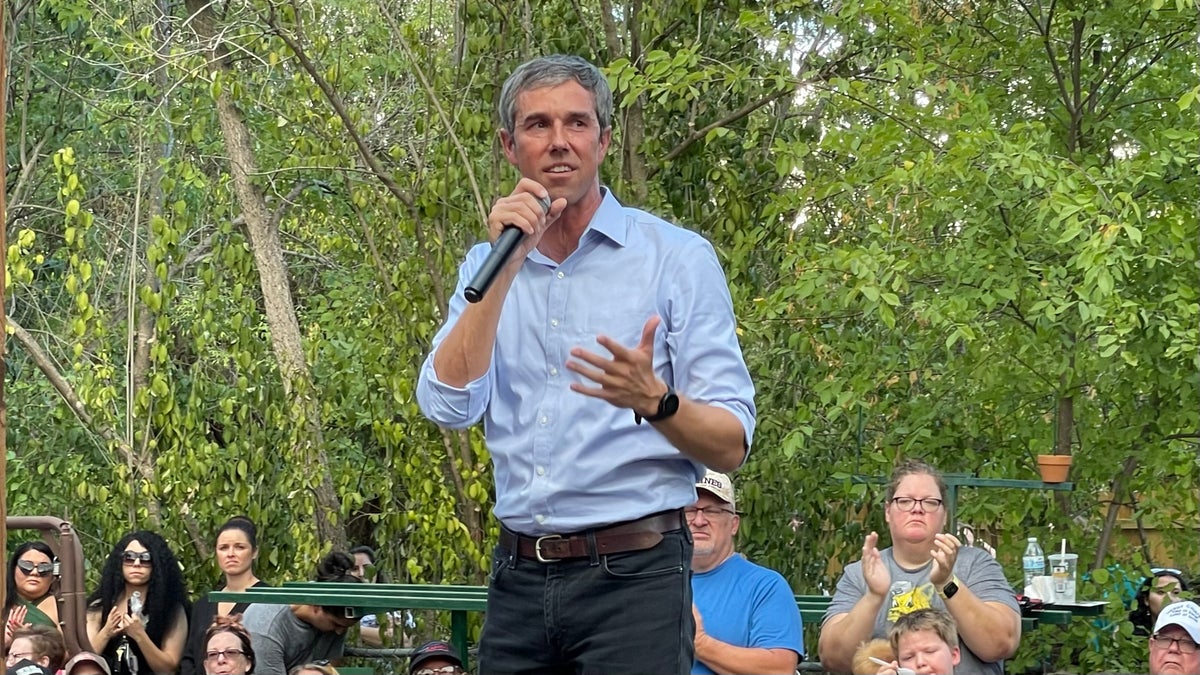 Beto O'Rourke on the campaign trail