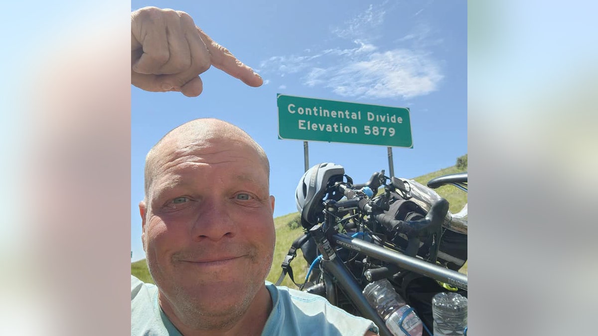 Bob Barnes at the Continental Divide