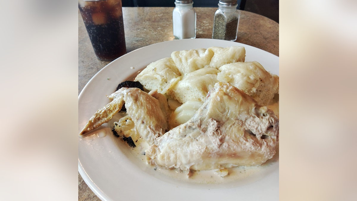 chicken and dumplings in North Dakota