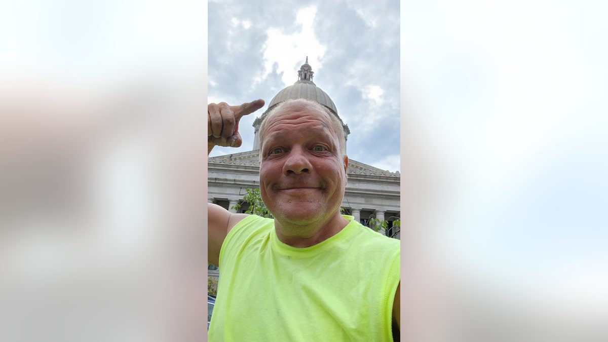 Bob Barnes at the Washington state capitol