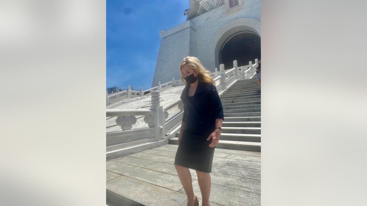 Sen. Marsha Blackburn in Taiwan.