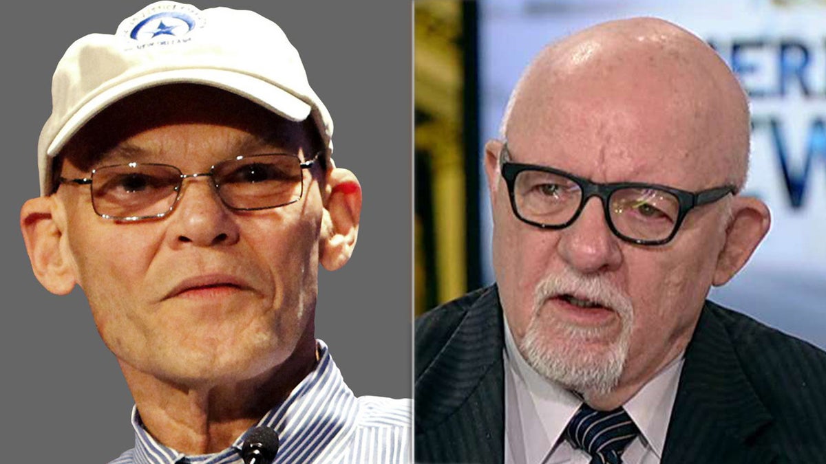 Democrat strategist James Carville and Republican strategist Ed Rollins