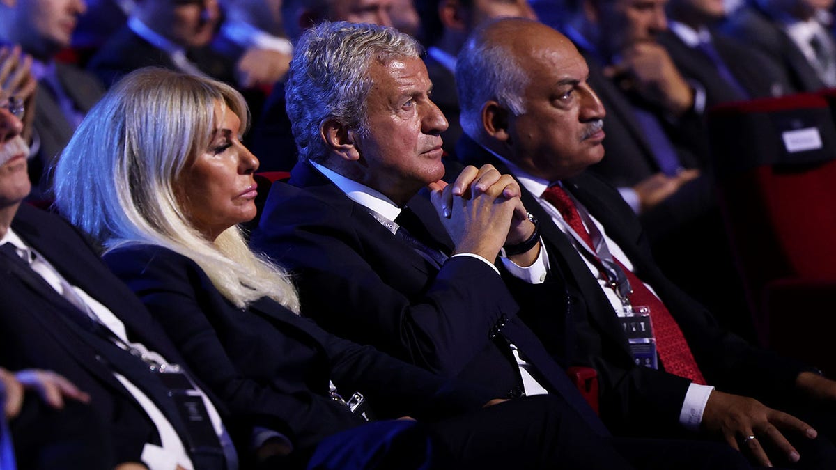 UEFA members watch draw