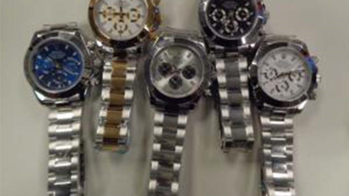 Counterfeit watches in Ohio.