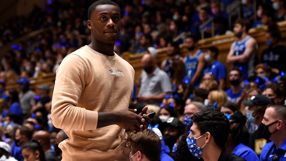 Dariq Whitehead visits Duke