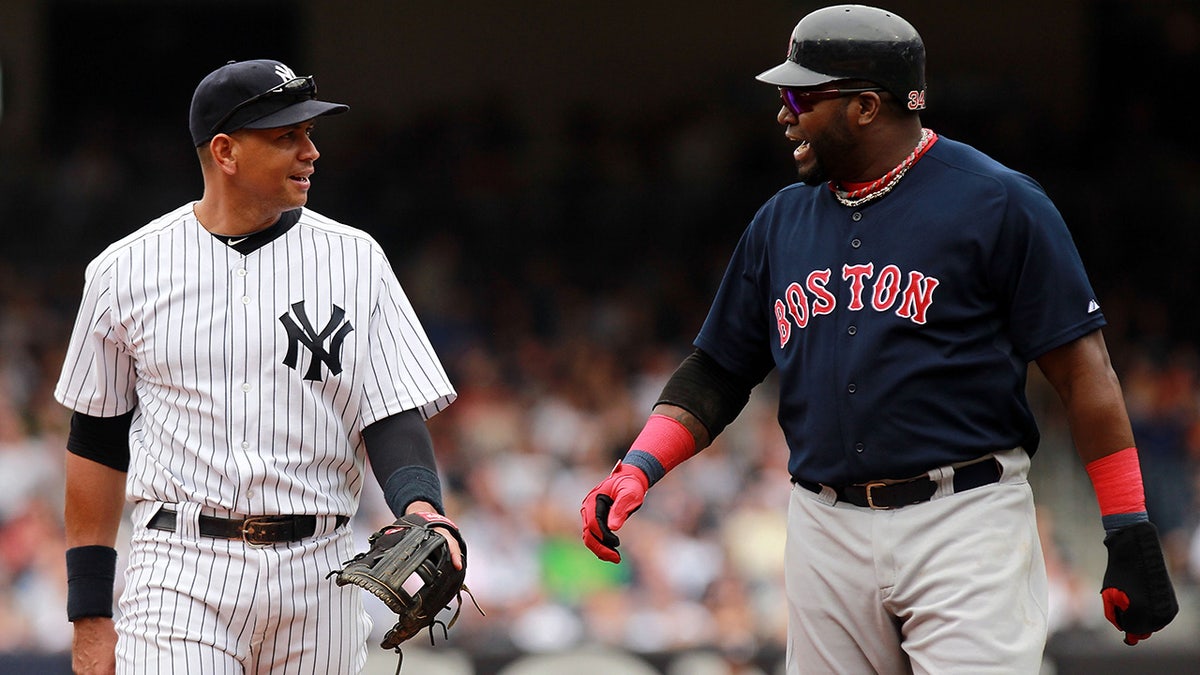 A-Rod, David Ortiz as rivals