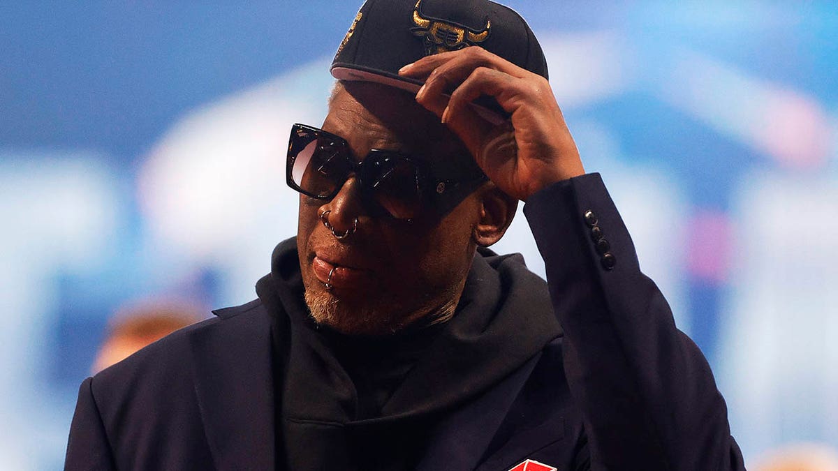 Dennis Rodman on the 75th Anniversary Team