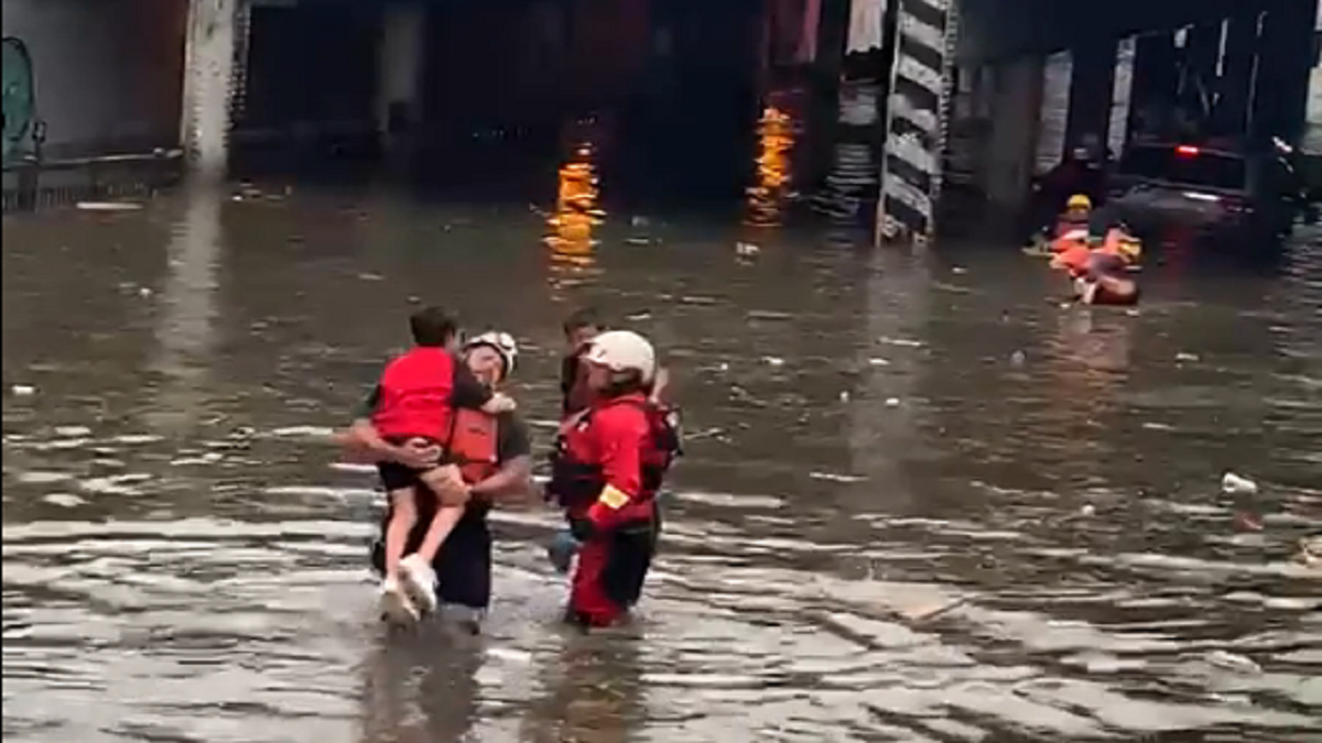 Denver flash flooding rescue