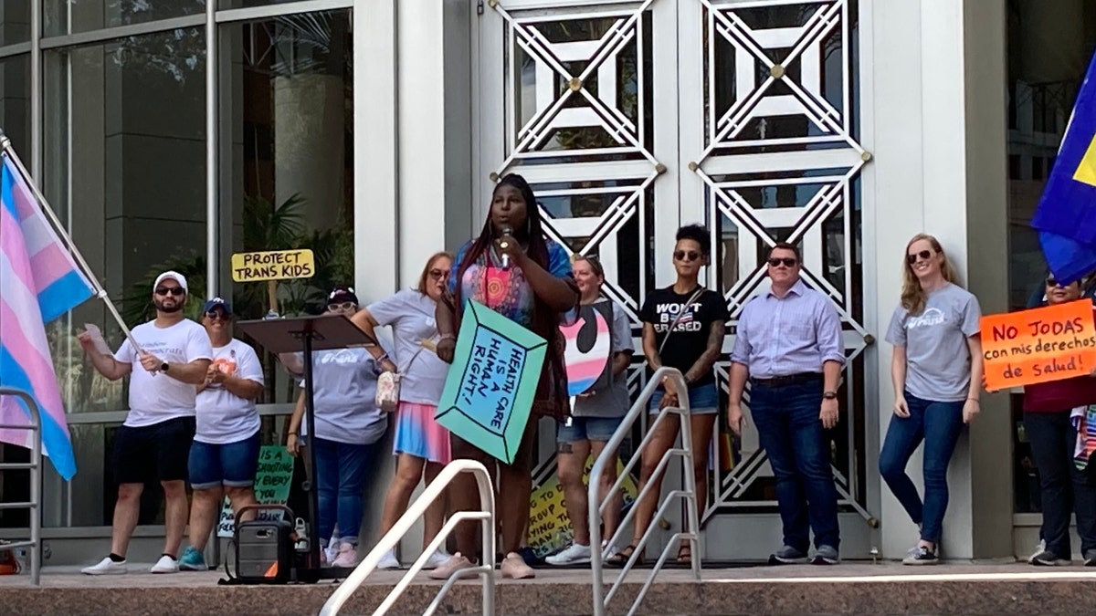 Transgender rally in Florida